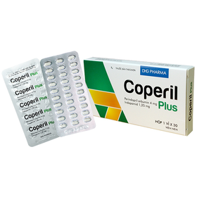 Thuốc Coperil Plus 4mg điều trị tăng huyết áp nguyên phát (30 viên)