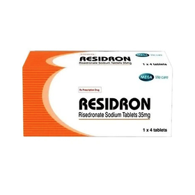 Thuốc Residron 35mg Pharmathen Điều Trị Loãng Xương (Hộp 1 Vỉ X 4 Viên)