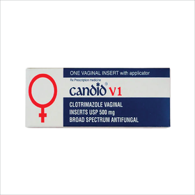 Thuốc Candid V1 Điều Trị Nhiễm Nấm Âm Đạo, Âm Hộ (Hộp 1 Vĩ X 1 Viên)