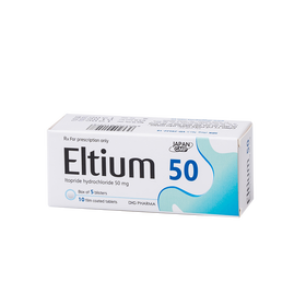 Thuốc Eltium 50 DHG điều trị những triệu chứng viêm dạ dày mạn tính (5 vỉ x 10 viên)