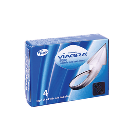 Thuốc Viagra 50mg hỗ trợ điều trị rối loạn cương dương (Hộp 1 viên)