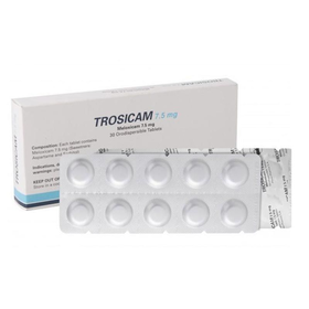 Thuốc Trosicam 15mg Alpex điều trị viêm đau xương khớp (30 viên)