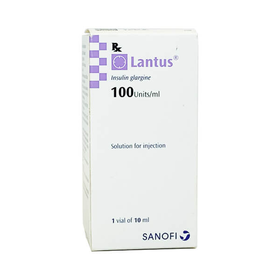 Dung dịch tiêm Lantus 100units/ml hỗ trợ điều trị đái tháo đường ( Lọ 10ml)