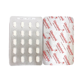 Thuốc Glibenclamid điều trị đái tháo đường type 2 (hộp 5 vỉ x 20 viên)