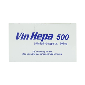 Thuốc Vin-Hepa 500mg điều trị các bệnh lý ở gan (6 vỉ x 10 viên)