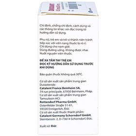 Thuốc Duodart 0.5mg/0.4mg GSK điều trị bệnh phì đại lành tính tuyến tiền liệt (30 viên)