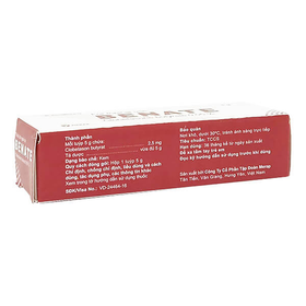 Thuốc bôi ngoài da Benate Fort Ointment Merap điều trị viêm da, vảy nến (10g)