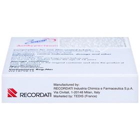 Thuốc Zanedip 10mg điều trị tăng huyết áp vô căn (2 vỉ x 14 viên)