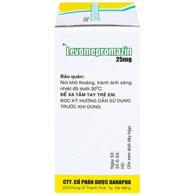 Thuốc Levomepromazin 25mg điều trị các bệnh lý tâm thần (100 viên)