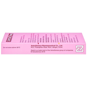 Thuốc Zestril 10mg điều trị tăng huyết áp, suy tim (2 vỉ x 14 viên)