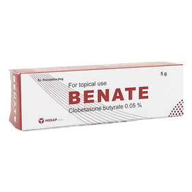 Thuốc bôi ngoài da Benate Fort Ointment Merap điều trị viêm da, vảy nến (10g)