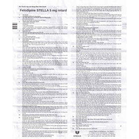 Thuốc Felodip 5mg kiểm soát tăng huyết áp (3 vỉ x 10 viên)