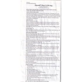 Thuốc Plendil Plus điều trị tăng huyết áp (chai 30 viên)