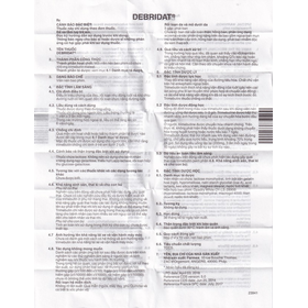 Thuốc Debridat 100mg hỗ trợ điều trị triệu chứng đau, rối loạn nhu động ruột và khó chịu đường ruột (Hộp 30 viên)