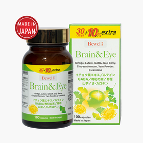 Viên uống bổ não, sáng mắt - Bewel Brain &amp; Eye (100 viên)