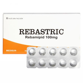 Thuốc MEDICA REBACID 100MG điều trị loét dạ dày, viêm niêm mạc dạ dày (100 viên)