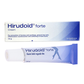 Kem bôi ngoài da Hirudoid Forte điều trị viêm giãn tĩnh mạch (14g)