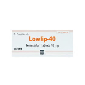 Thuốc Lowlip 40mg điều trị tăng huyết áp (3 vỉ x 10 viên)