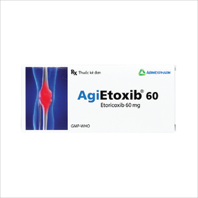 Thuốc Agietoxib 60 Agimexpharm điều trị viêm xương khớp (3 vỉ x 10 viên)