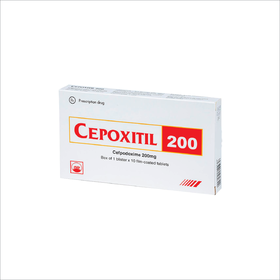 Thuốc Cepoxitil 200 Pymepharco điều trị nhiễm khuẩn (1 vỉ x 10 viên)