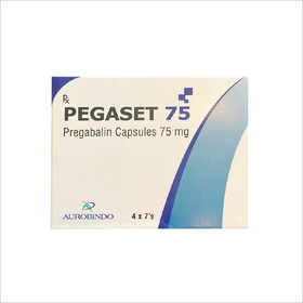 Thuốc Pegaset 75 điều trị đau thần kinh, động kinh (4 vỉ x 7 viên)