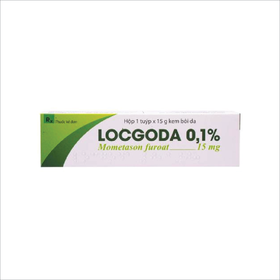 Kem bôi da Locgoda 0,1% điều trị vẩy nến, viêm da dị ứng (15g)