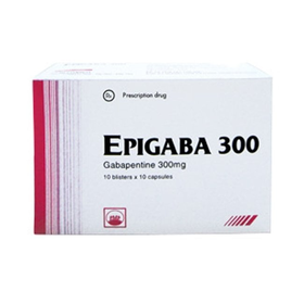 Thuốc Epigaba 300 Pymepharco điều trị động kinh (10 vỉ x 10 viên)