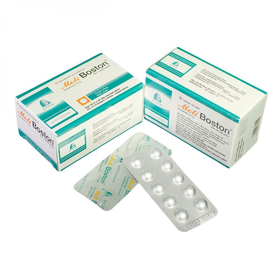 Viên nén Moti Boston 10mg điều trị triệu chứng nôn và buồn nôn (10 vỉ x 10 viên)