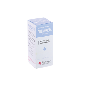 Thuốc  nhỏ mắt Philmoxista trị nhiễm khuẩn mắt (5ml)