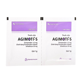 Thuốc Agimoti-S điều trị triệu chứng nôn và buồn nôn (30 gói)