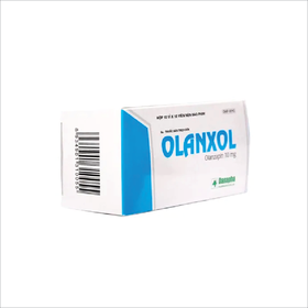 Thuốc Olanxol 10mg Danapha điều trị tâm thần phân liệt (Hộp 10 vỉ x 10 viên)