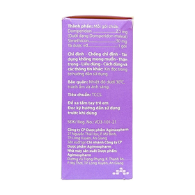 Thuốc Agimoti-S điều trị triệu chứng nôn và buồn nôn (30 gói)