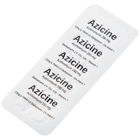 Thuốc Azicine 250mg điều trị nhiễm khuẩn (1 vỉ x 6 viên)