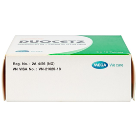 Thuốc Doucetz MEGA We care điều trị cơn đau vừa đến nặng (3 vỉ x 10 viên)