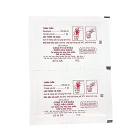 Bột pha hỗn dịch uống Rovas 0.75M DHG điều trị nhiễm khuẩn hô hấp, da (24 gói x 3g)