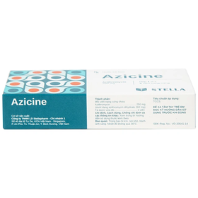 Thuốc Azicine 250mg điều trị nhiễm khuẩn (1 vỉ x 6 viên)