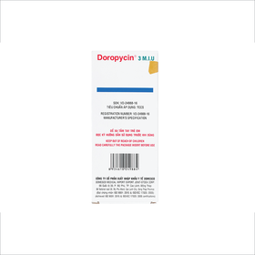 Thuốc Doropycin 3M.I.U hỗ trợ điều trị nhiễm khuẩn (Hộp 10 viên)
