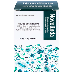 Dung Dịch Novolinda Điều Trị Bệnh Trứng Cá, Viêm Nang Lông (Chai 30ml)