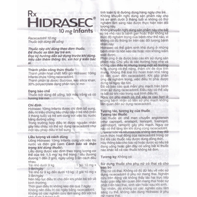 Thuốc bột Hidrasec 10mg điều trị tiêu chảy cấp ở trẻ (16 gói)