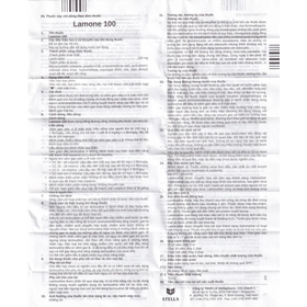 Viên nén Lamone 100 Stella điều trị viêm gan siêu vi B mãn tính (3 vỉ x 10 viên)