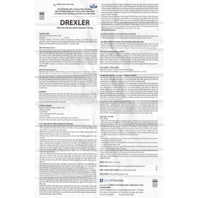 Thuốc Drexler 7,5mg Davipharm điều trị ngắn hạn chứng mất ngủ (6 vỉ x 10 viên)