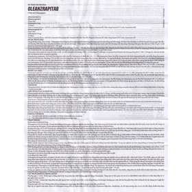 Viên nén Oleanzrapitab 5 điều trị bệnh tâm thần phân liệt (5 vỉ x 10 viên)