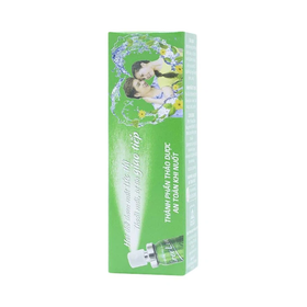 Xịt thơm miệng thảo dược Greelux Fresh Mint Cool Hoa Linh ngăn ngừa sâu răng, viêm lợi (12ml)