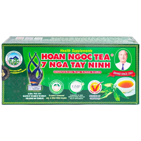 Trà túi lọc Hoàn Ngọc 7 Nga Tây Ninh hỗ trợ giải nhiệt, giải độc gan (30 túi)