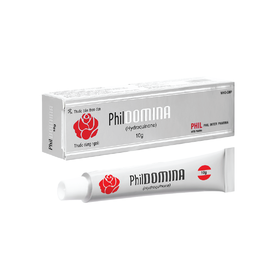 Thuốc Bôi Da Phildomina Điều Trị Nám Da, Sạm Da, Tàn Nhang, Nốt Ruồi (Tuýp 10g)