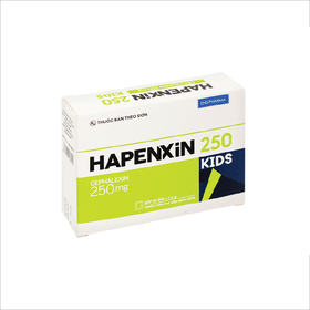 Cốm Hapenxin Kids 250 DHG điều trị nhiễm khuẩn (24 gói)