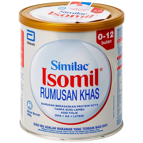 Sữa bột Abbott Similac Isomil bổ sung dinh dưỡng cho trẻ 0 - 12 tháng (400g)