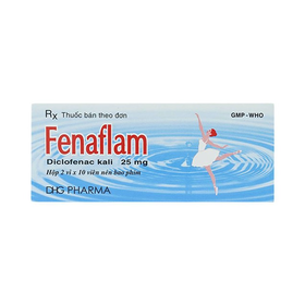 Thuốc Fenaflam hỗ trợ điều trị các tình trạng viêm đau cấp tính (Hộp 20 viên)
