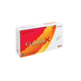 Thuốc GayaX Davipharm điều trị tâm thần phân liệt (4 vỉ x 7 viên)