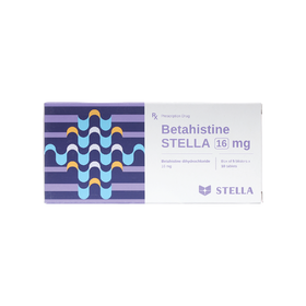 Thuốc Betahistine Stella 16mg điều trị hội chứng Meniere (5 vỉ x 10 viên)